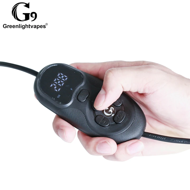 Green lightvapes G9 Tick enail Henail Kit TC mod с кварцевым титановым гвоздем портативный E Nail Dab комплект для восковой масляной установки стеклянный Бонг 0C