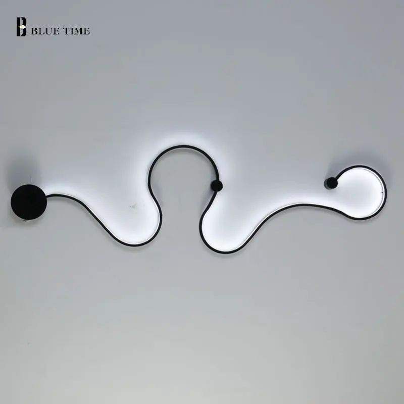 BULE TIME современный минималистичный светодиодный алюминиевый светильник