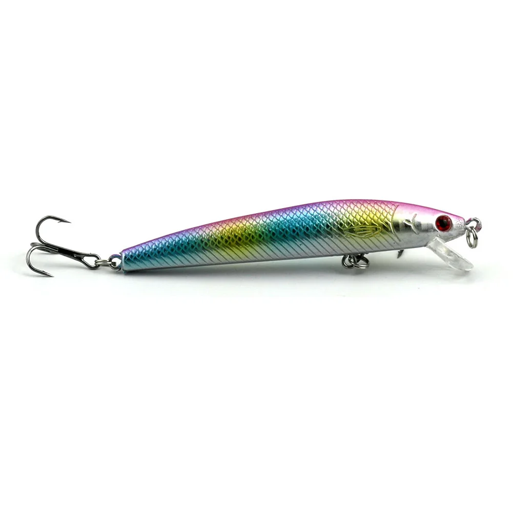 Горячие 10 шт 3D Глаза рыболовные приманки Crankbaits 6 # крючки искусственные Minnow