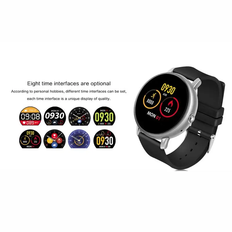 Мужские смарт часы водонепроницаемые пульсометр измеритель артериального