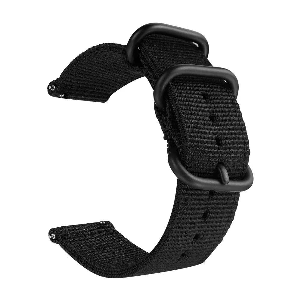 

22mm Nylon Watch Bands For Samsung Galaxy Watch 46mm Strap For Samsung Gear S3 Classic Frontier Huami Amazfit huawei watch GT