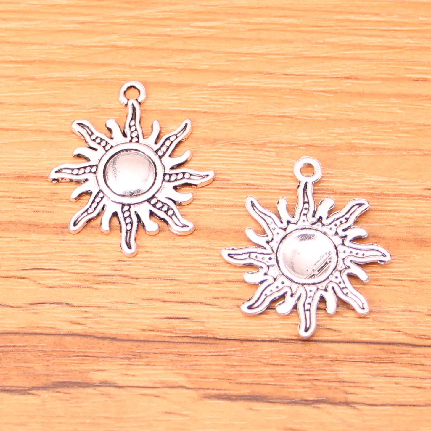 Подвески смешанные под античное серебро золото солнце подвеска для изготовления