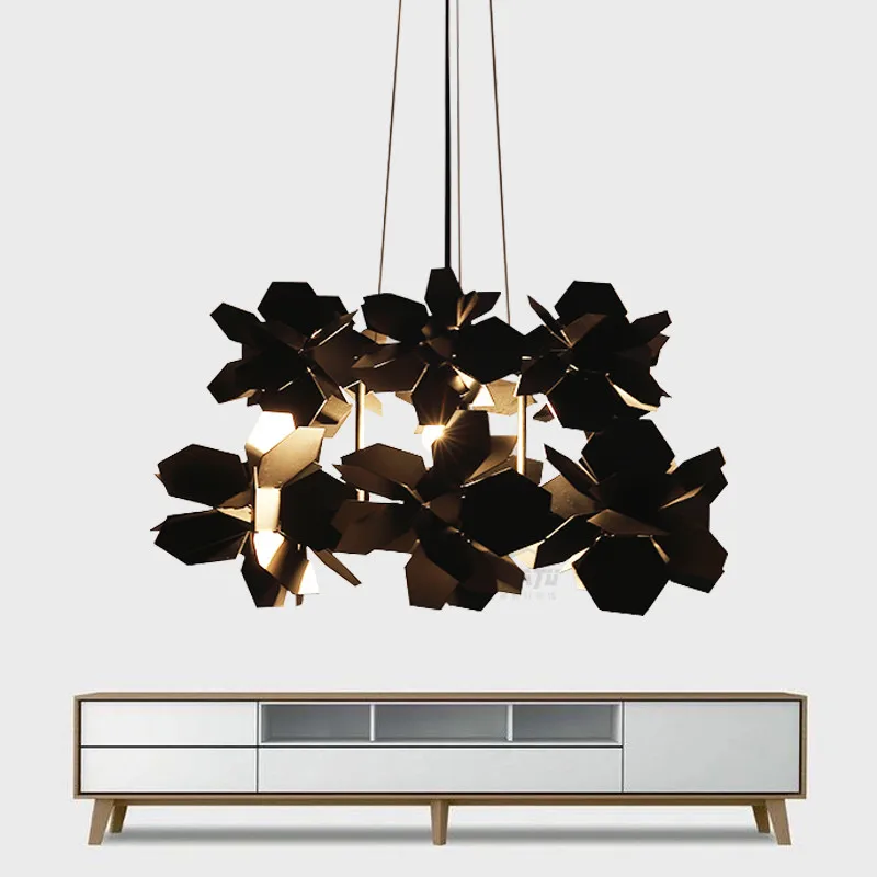 저렴한 모던한 블랙 플라워 펜던트 조명, 레트로 메탈 서스펜션 램프, 레스토랑 바, 공부, 심플한 전기 도금, 가정용 조명 PA0294 구매 모던한 블랙 플라워 펜던트 조명, 레트로 메탈 서스펜션 램프, 레스토랑 바, 공부, 심플한 전기 도금, 가정용 조명 PA0294