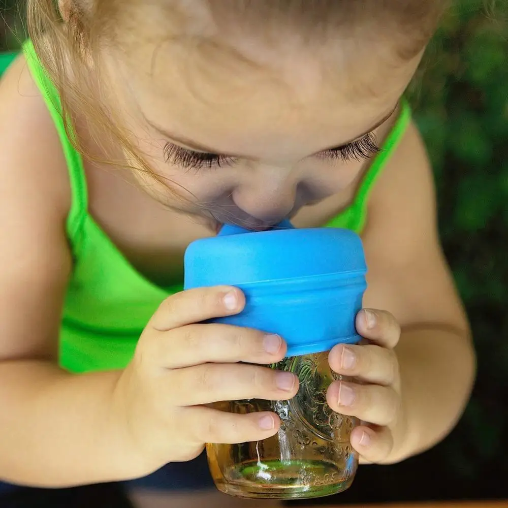 

Baby Drinkware Stainless Steel Sippy Cups For Toddlers & Kids With Silicone Sippy Cup Lids Solid Feeding Cups BPA Free New