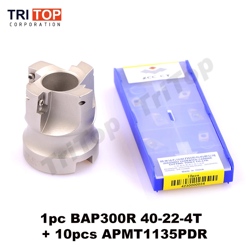 Бесплатная доставка 1 шт. BAP JAP 300R 40 22 4T фрезерный инструмент с 10 фрезерных вставок