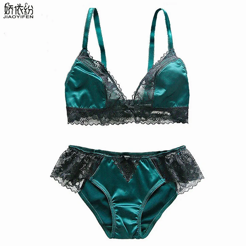 Новое сексуальное женское нижнее белье JYF Ультратонкий комплект с бюстгальтером