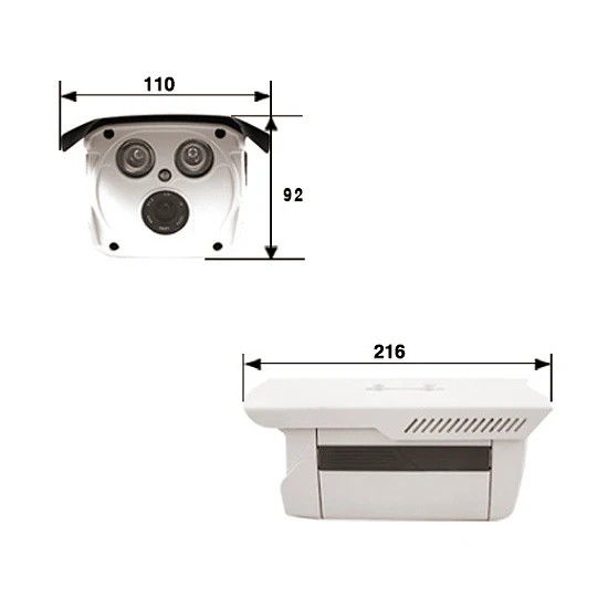 Система видеонаблюдения 1200TVL 8CH CCTV DVR с 960H CMOS ИК-камерами система безопасности
