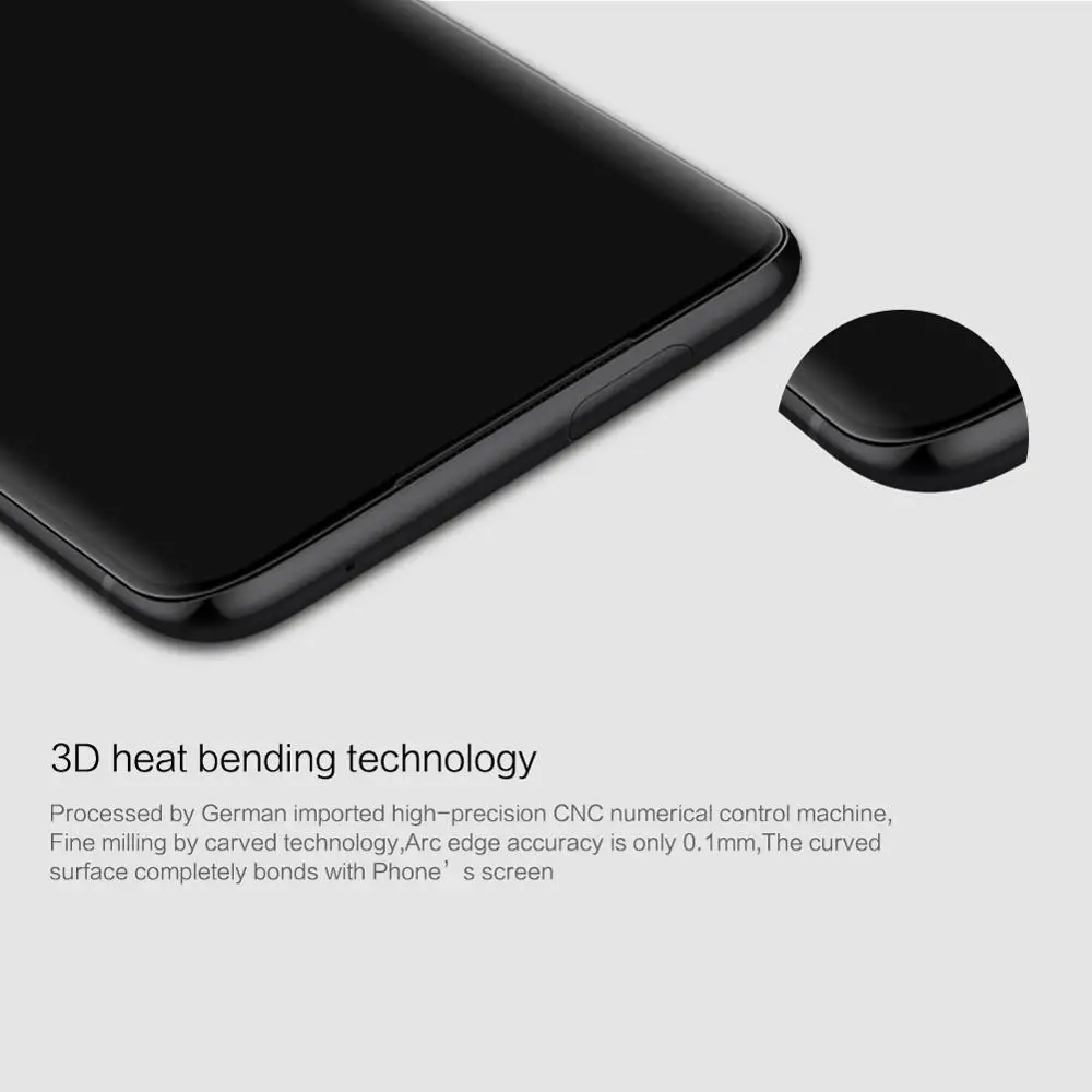 NILLKIN Amazing 3D CP + MAX полноразмерный нанометр взрывозащищенный 9H закаленное стекло