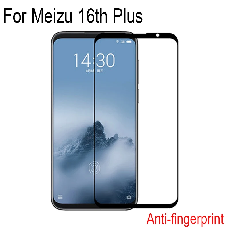 

2.5D полный закругленный протектор экрана для Mei zu 16th Plus защитное закаленное стекло для Mei zu 16th Plus Защитная стеклянная пленка