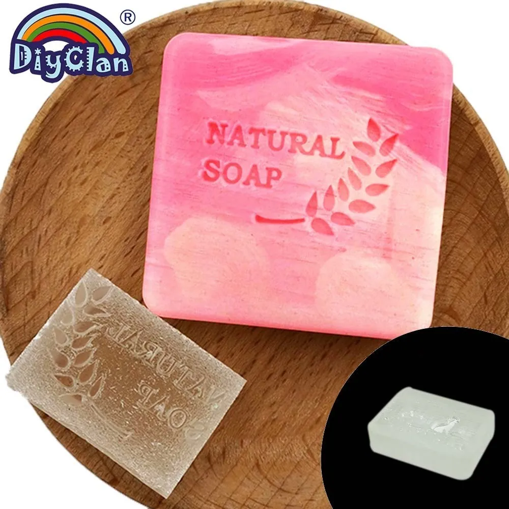 Handmade natural soap stamp mold diy leaf pattern organic glass resin chapter Acrylic custom Z0165NS | Дом и сад