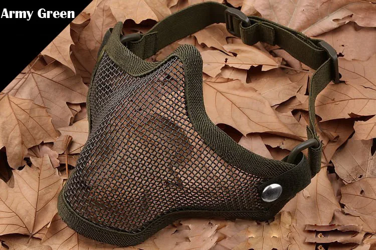1 шт. маска на половину лица с черепом из стальной проволоки|nerf mask|nerf piecesnerf tactical |