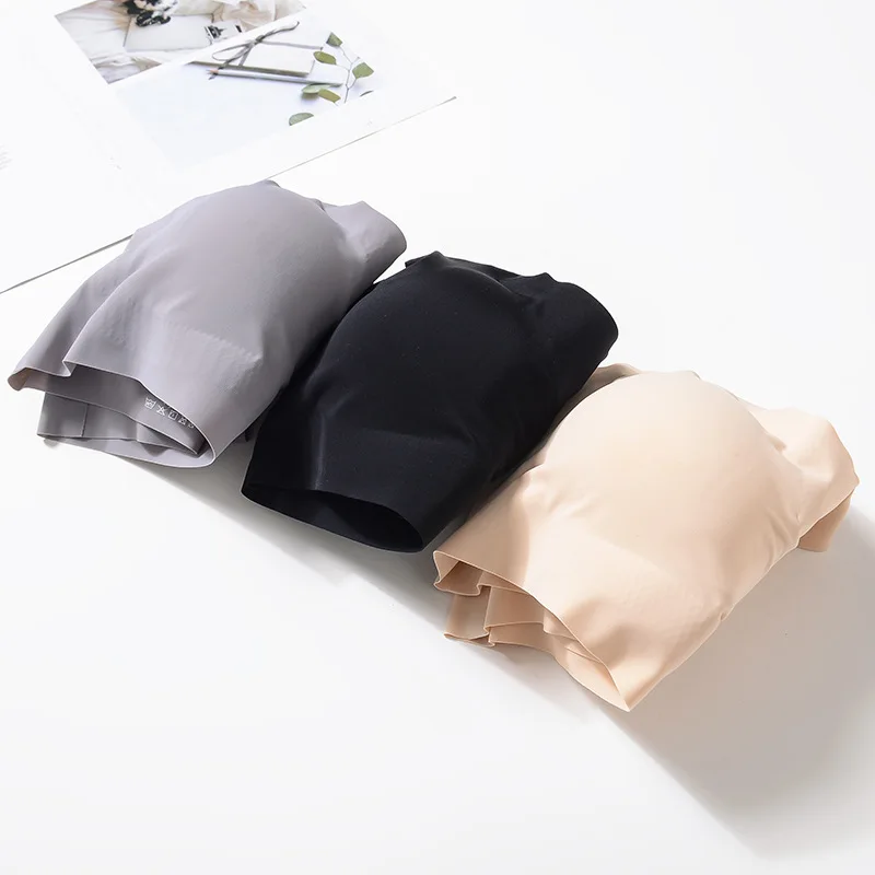 QA239 Ice Silk бесшовный бюстгальтер Sutian облегающий женский топ на бретелях нижнее