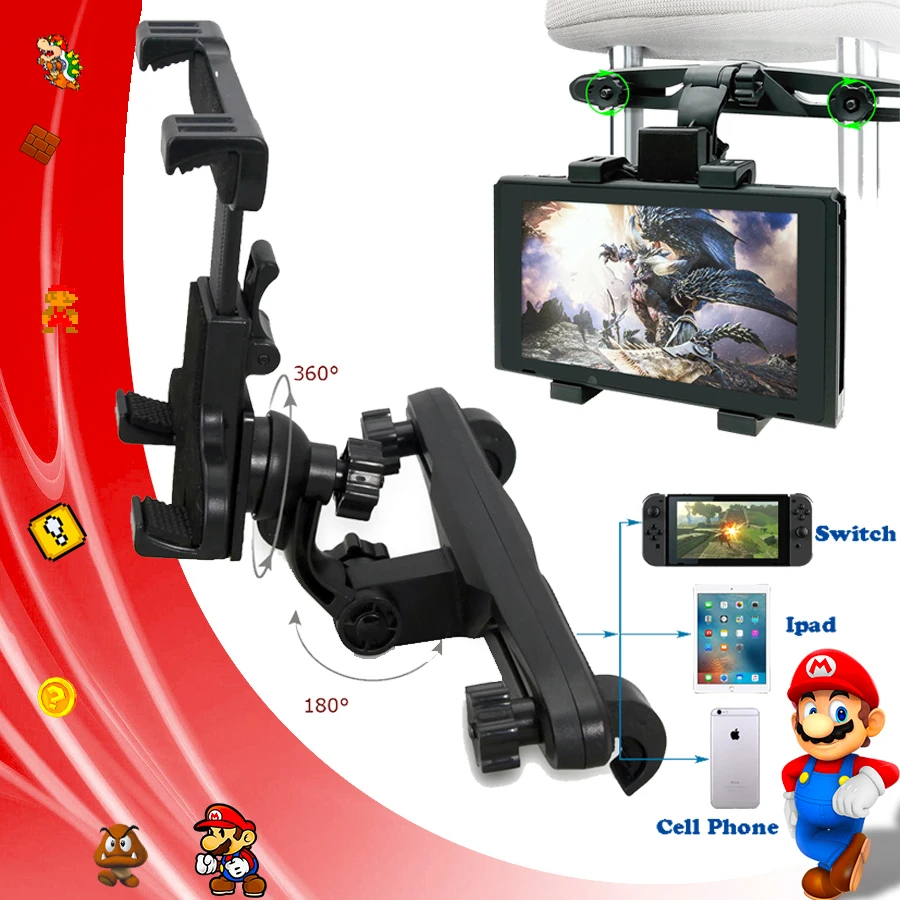 Портативная Регулируемая подставка для Nintendo Switch держатель консоли switch