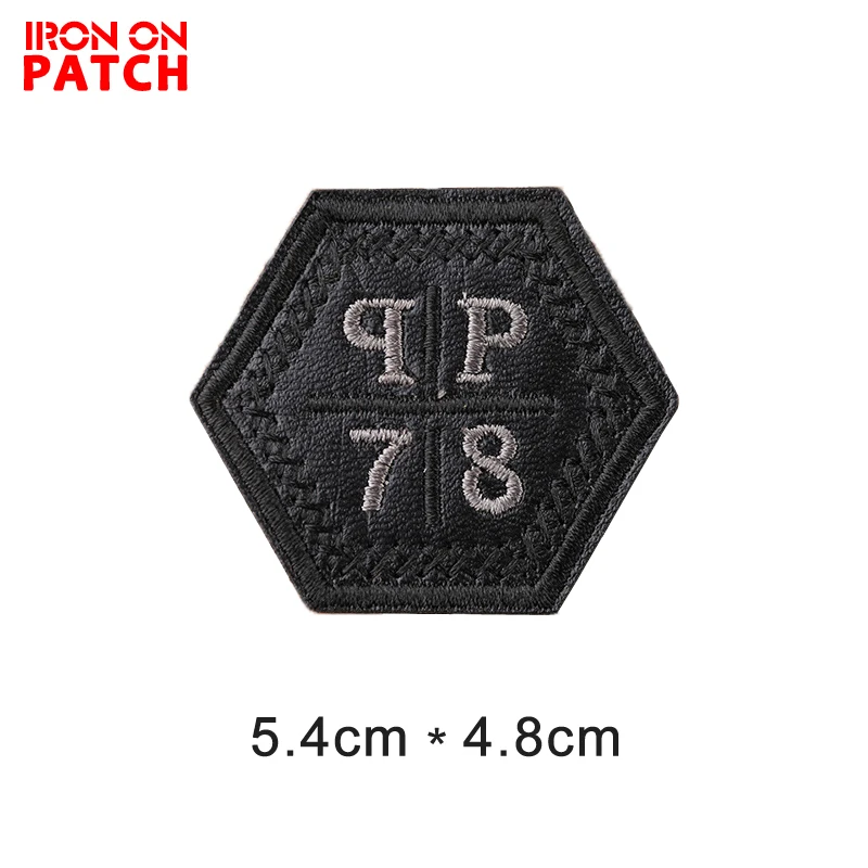 1 шт. приклеиваемая утюгом нашивка сделай сам вышитая черные маленькие наклейки