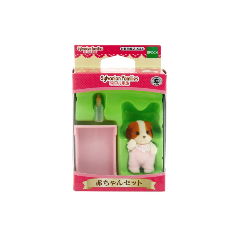 Sylvanian Family Детский комплект из шифона для собаки кукольный домик пушистая игрушка