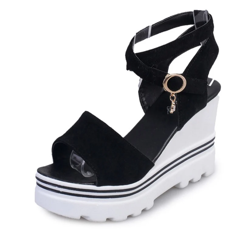 Летняя Корейская женская обувь в стиле кексов с головой рыбы необычная простая