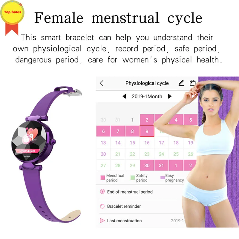 

new smart Bracelet Sport wristband watches for women blood pressure sleep heart rate tracker pedometer watch lady girl PK S3 h8