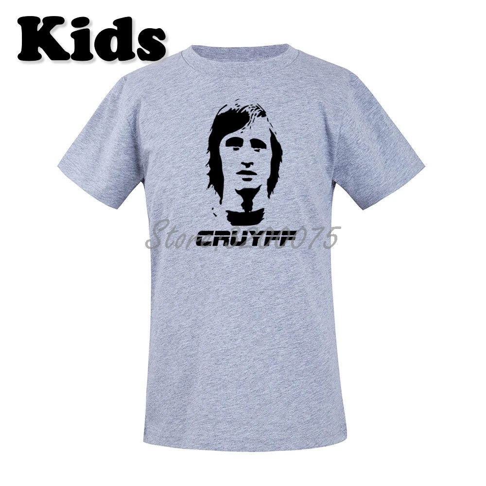 Детская футболка Нидерланды в стиле ретро JOHAN CRUYFF 14 Голландия Барселона Легенда