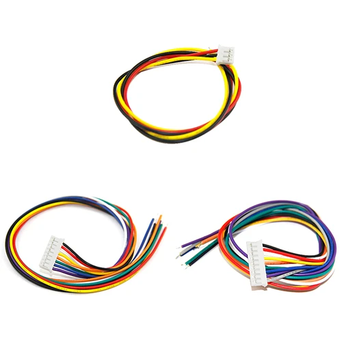 100 шт 20 см одиночный PH2.0 заголовок 11P 12P AWG26 цветной провод кабель|Соединители| |
