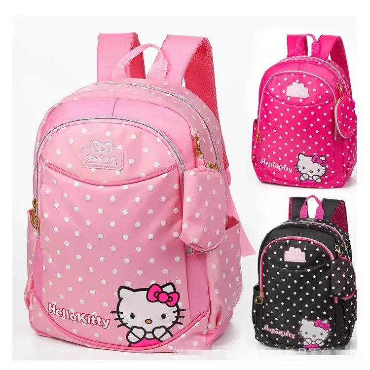 Вместительный уличный рюкзак для отдыха и путешествий Hello kitty сумка карандаш