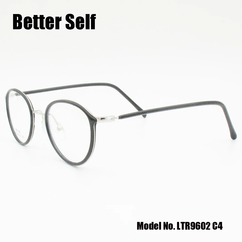 Лучше себя LTR9602 ретро круглые очки оправа женские оптические прозрачные линзы