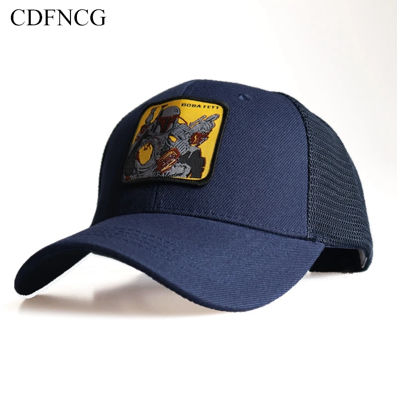 CDFNCG 2019 Звездные войны вышивка Boba Фетт дышащая бейсбольная кепка Повседневная Хип