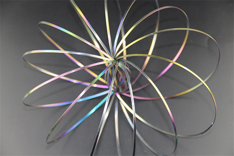 ZRM Fashion Jewelry Stainless Steel Charm Flow Bracelet Magic Stress Relieve Diameter 13cm | Украшения и аксессуары