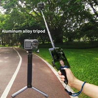 tuyu aluminum alloy retractable hand held self timer telescopic rod for gopro hero 7 6 5 4 dji osmo action millet yi sjcam eken