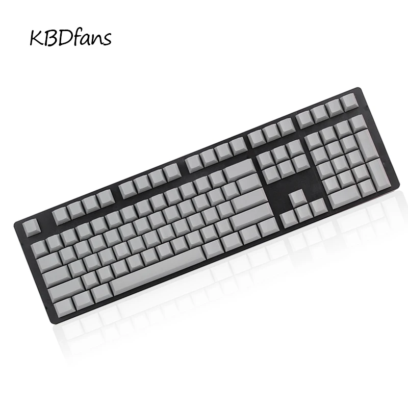 Kbdfans пустой PBT Keycap серый вишневый профиль для Cherry MX переключатели механическая