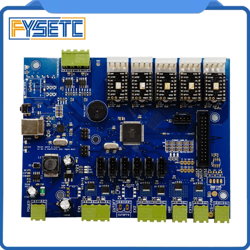 Производитель bot с IC Atmega1280/Atmega 2560 производитель Replicator G Mighty Board + 5 шт. TMC2100 V1.0 для