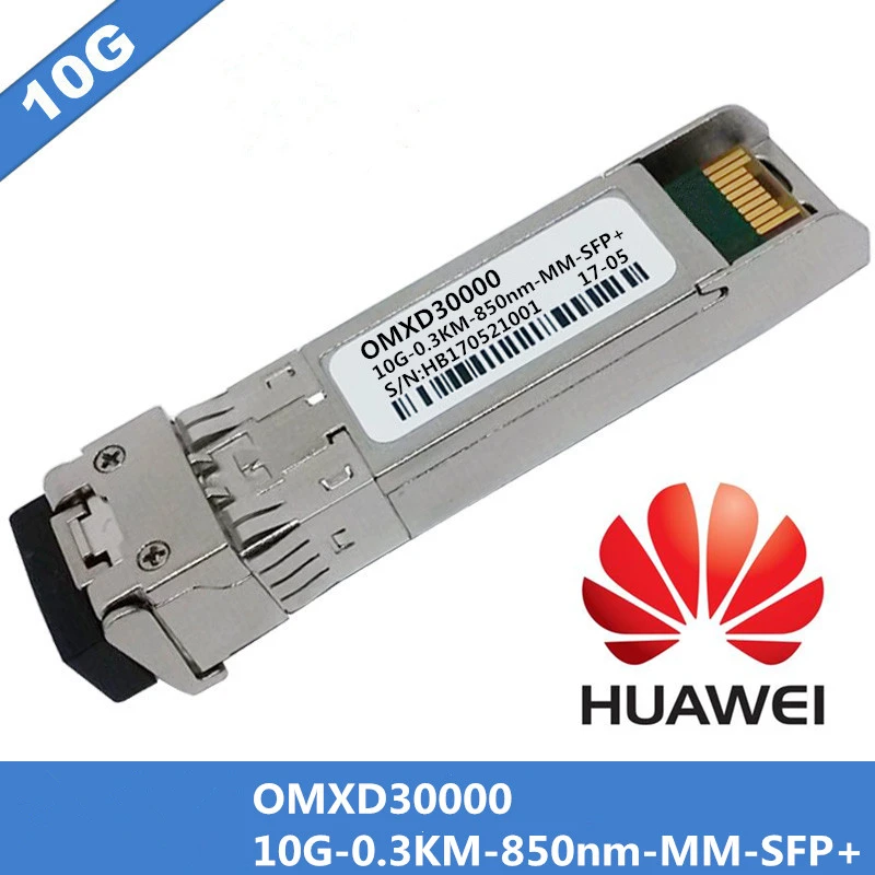 1 шт. для Huawei OMXD30000 SFP + оптический модуль 10g-0 3km-850nm-mm-sfp DDM многомодовый дуплексный