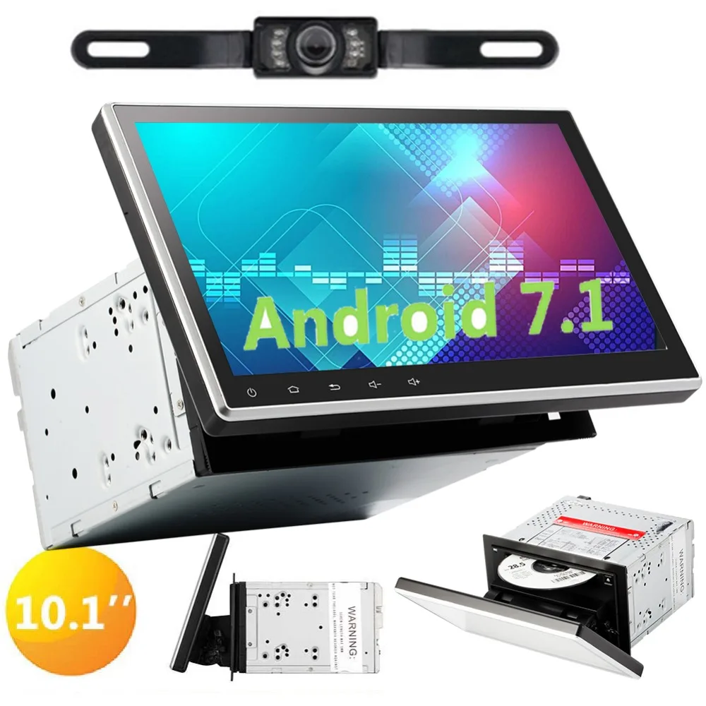 Android 7 1 автомобильный Стайлинг HD ПК Стерео Авторадио двойной Din головное