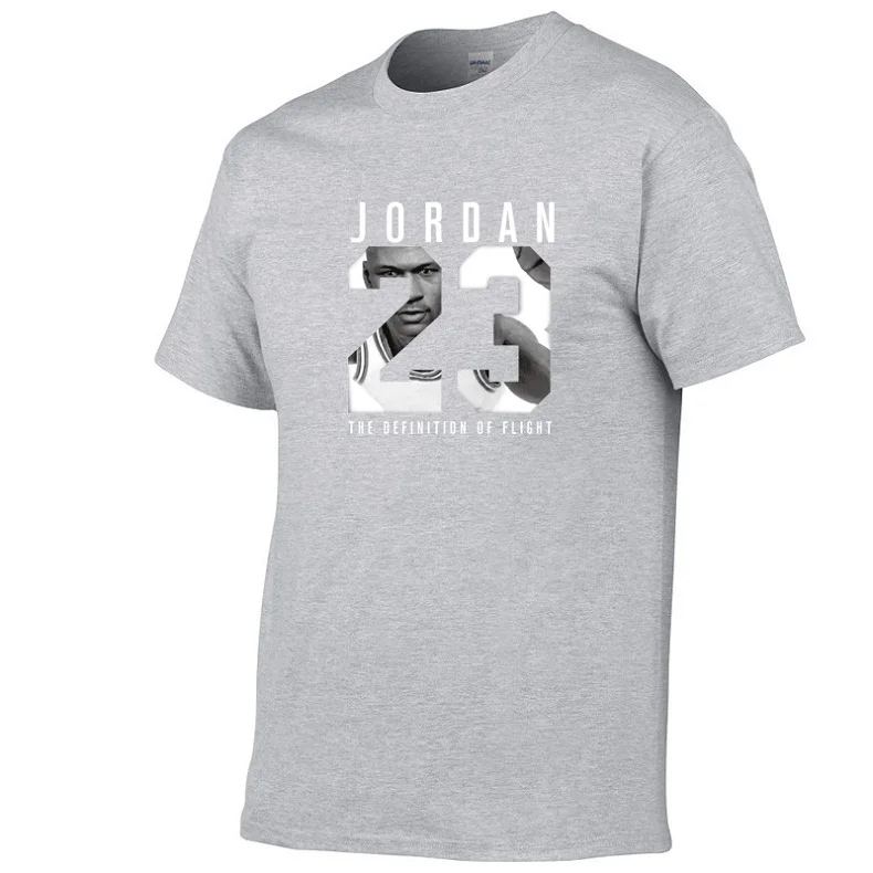 2019 новая брендовая одежда Jordan 23 Мужская футболка Swag Хлопковая мужская с принтом