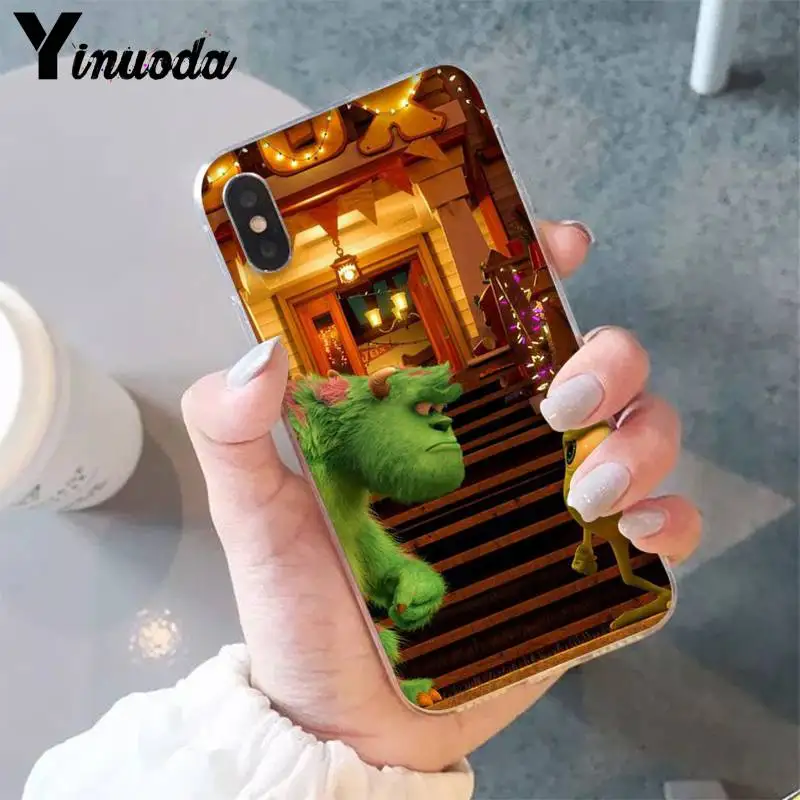 A2 Yinuoda Funny Monster power Company мягкий чехол для телефона для iPhone X XS MAX 6 6s 7 7plus 8 8Plus 5 5S SE XR 10 11 11pro 11promax - Цвет: A2