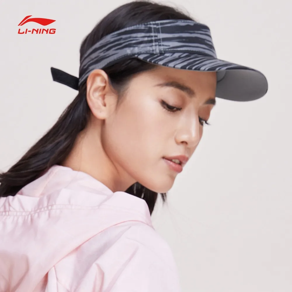 Li Ning унисекс для бега серии Регулируемый козырек полиэстер 55 59 см подкладка