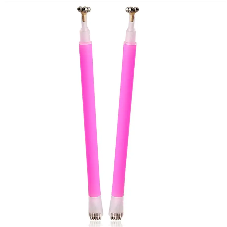 Магнитная ручка для ногтей кошачий глаз двойная головка 2 способа использования