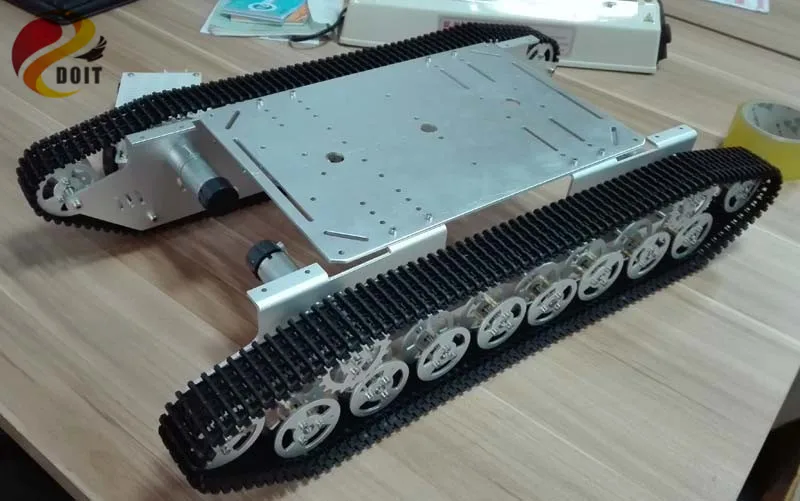 Официальный DOIT T800 4WD металлический настенный Танк гусеничный шасси | Игрушки и