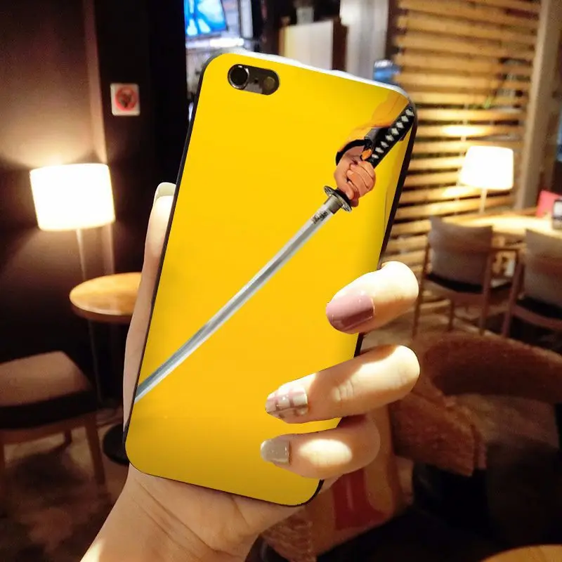 MaiYaCa Kill Bill Movie Drawing TPU чехол для телефона iPhone 8 7 6 6S Plus X 10 5 5S SE 5C Coque Shell|case for iphone|phone