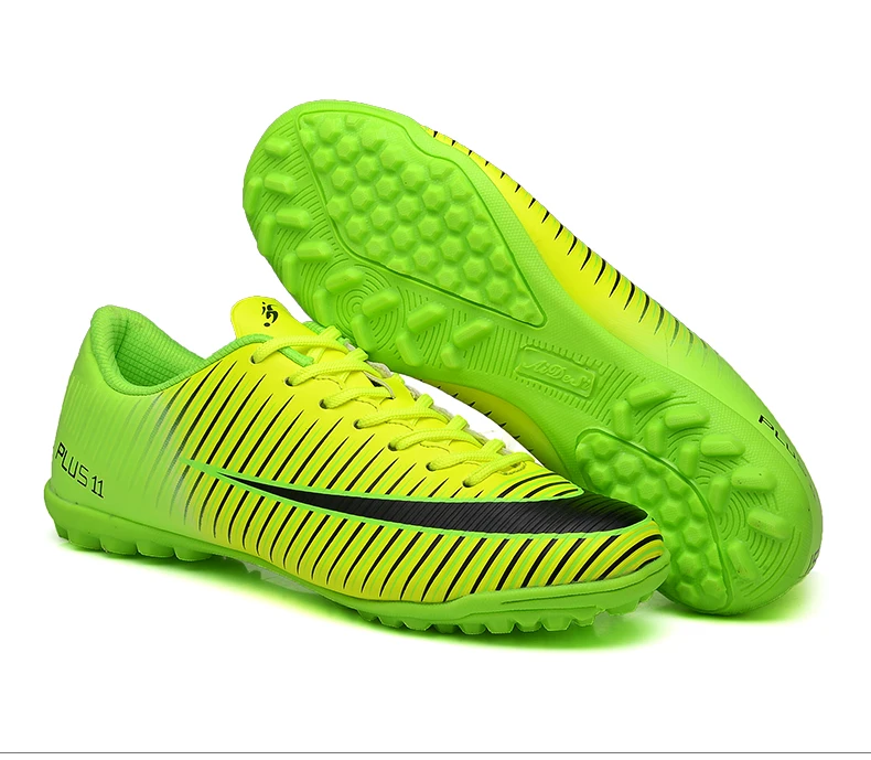 Для мужчин бутсы футбольные для мальчика futsal shoes футзалки буцыдля футбола в помещении Жесткий суд
