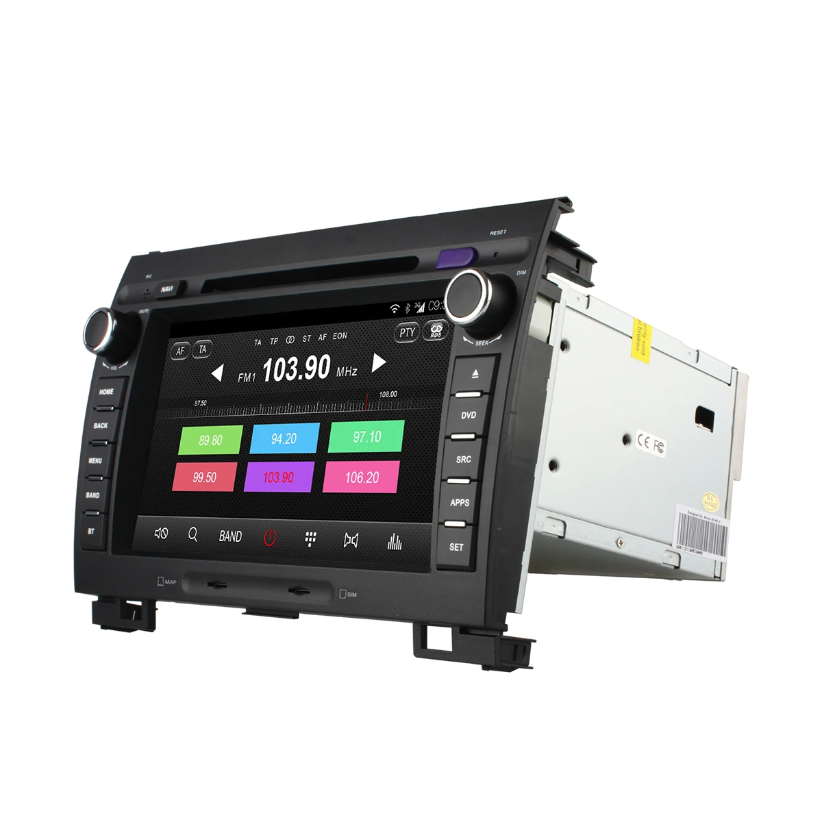 8&quot Ownice C300 Quad Core Cortex A9 Android 4.4 Car DVD Player for Great Wall Hover H3 H5 GPS Navigation Radio DAB+ 16GB ROM |