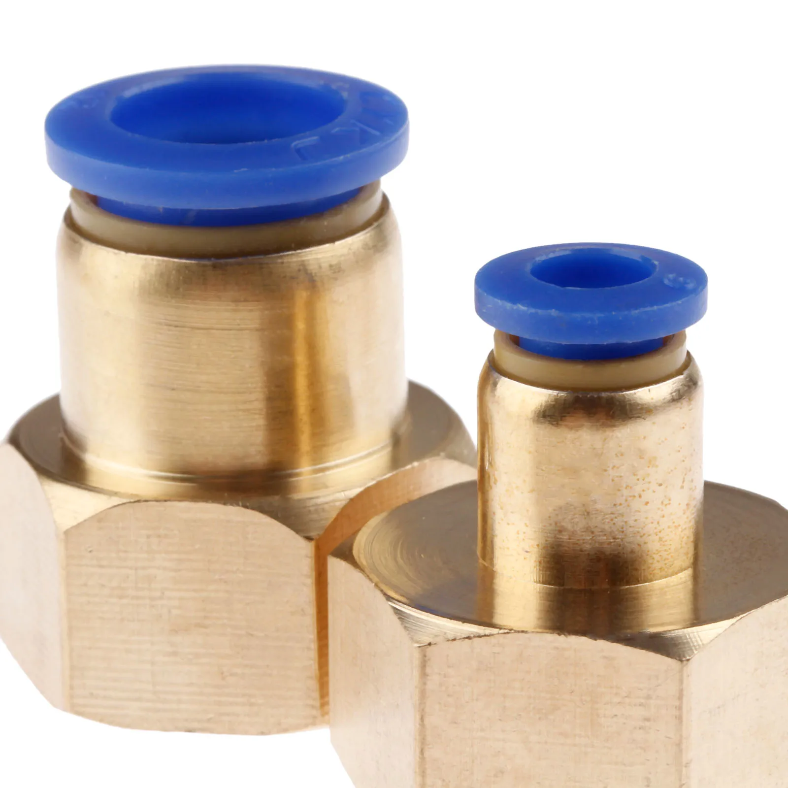 Пневматический фитинги для быстрого Вставной соединитель 1/8 ''1/4'' 3/8 ''1/2'' M5 внутренняя резьба 4681012 мм воздушной трубки прямой