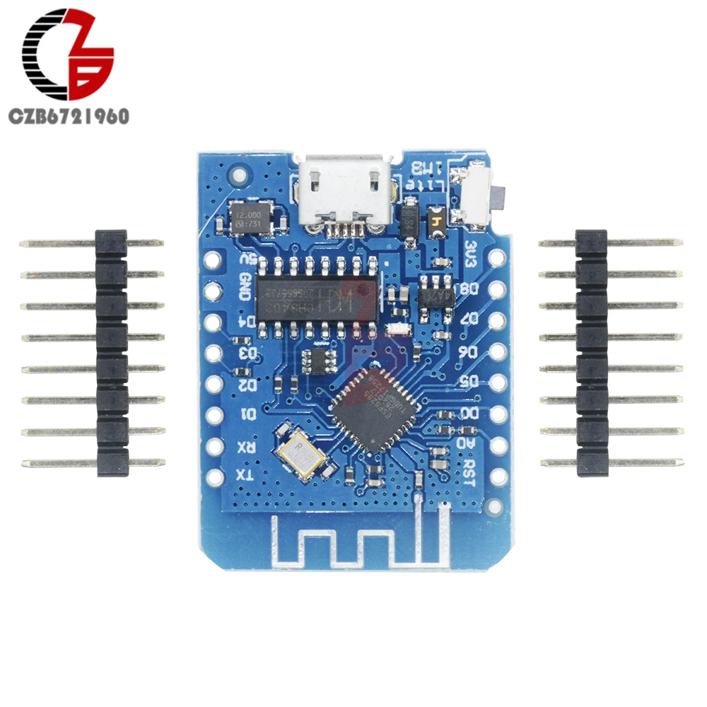Плата разработки Wemos D1 MINI Lite V1.0.0 Shield CH340G CH340 WIFI IOT микроконтроллер ESP8285 ESP8266 для Arduino
