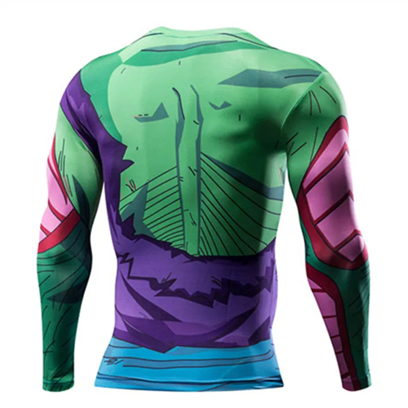 2017 Новый Dragon Ball Z футболка Гоку Вегета Бодибилдинг Супер Saiyan рубашка летние Дрес