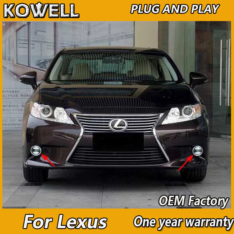 KOWELL стайлинга автомобилей для Lexus CT200H CT ES 200 250 300 светодиодный туман светильник