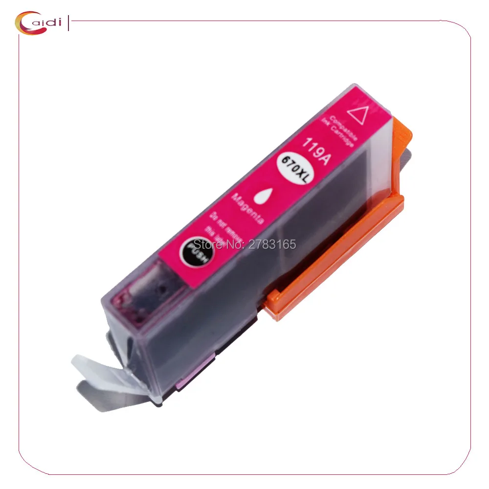 Фото Совместим с чернильным картриджем Hp HP670 670XL Deskjet Advantage 3525 4615 CZ117AL-CZ120AL Inkjet №5
