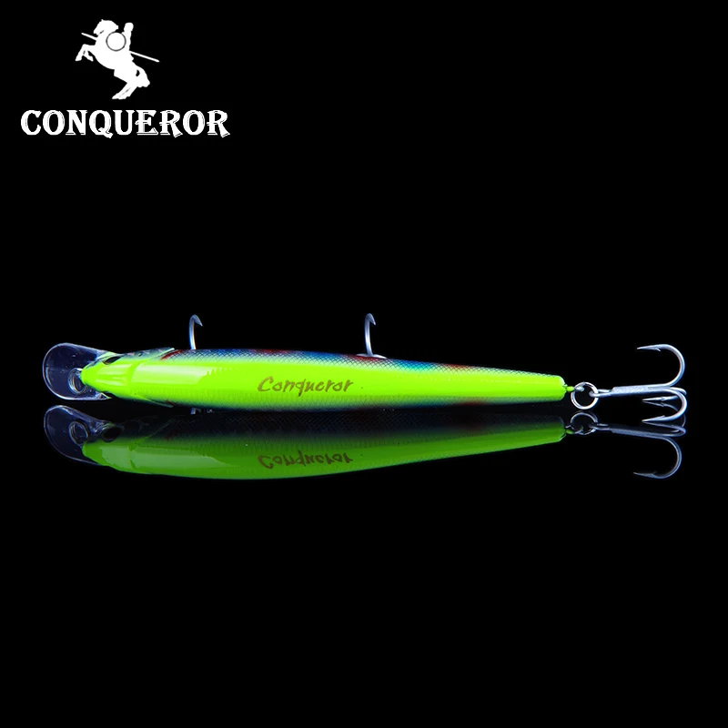 Рыболовная приманка Conquest eror жесткая разных цветов на выбор 100 мм 11 г качественная