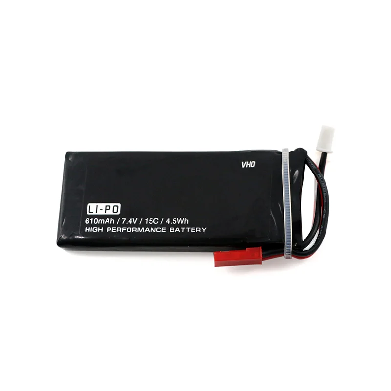 ЕС Подключите USB Charger 7.4 В 610 мАч 15C 4.5wh lipo Батарея x4 h502s h502e RC Quadcopter запасной Запчасти