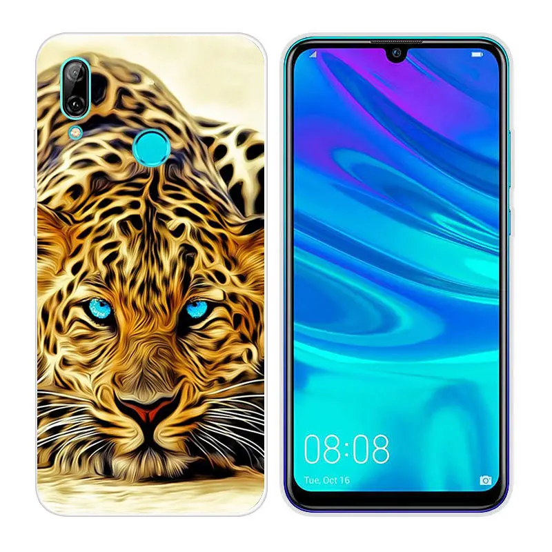 18 Силиконовые чехлы Arvin для huawei P Smart, мягкий прозрачный ТПУ чехол для телефона P Smart, 6,21 дюймов, чехол с рисунком, сумка - Цвет: 18