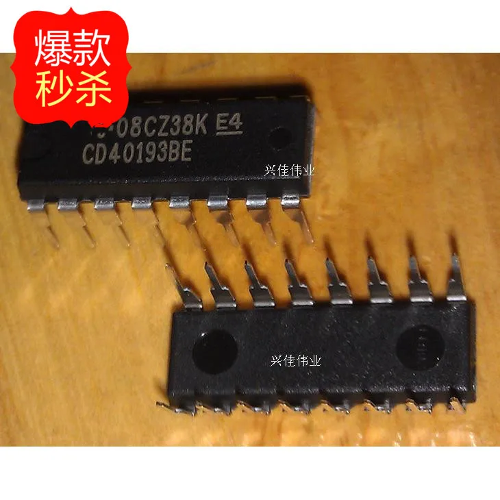 10 шт. Аутентичные CD40193BE CD40193 DIP16 Logic IC посылка