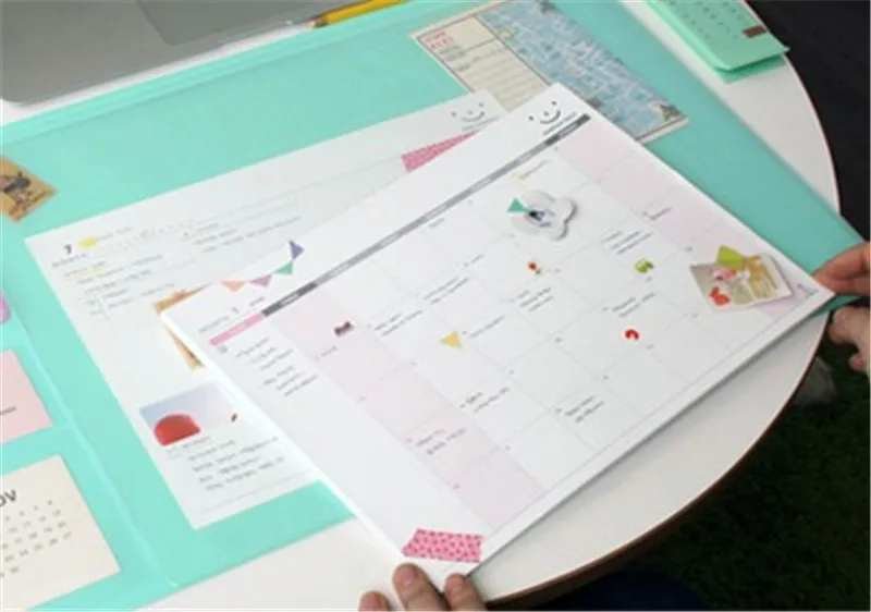 A4 планер канцелярские принадлежности школьные товары Еженедельный 60 внутренних